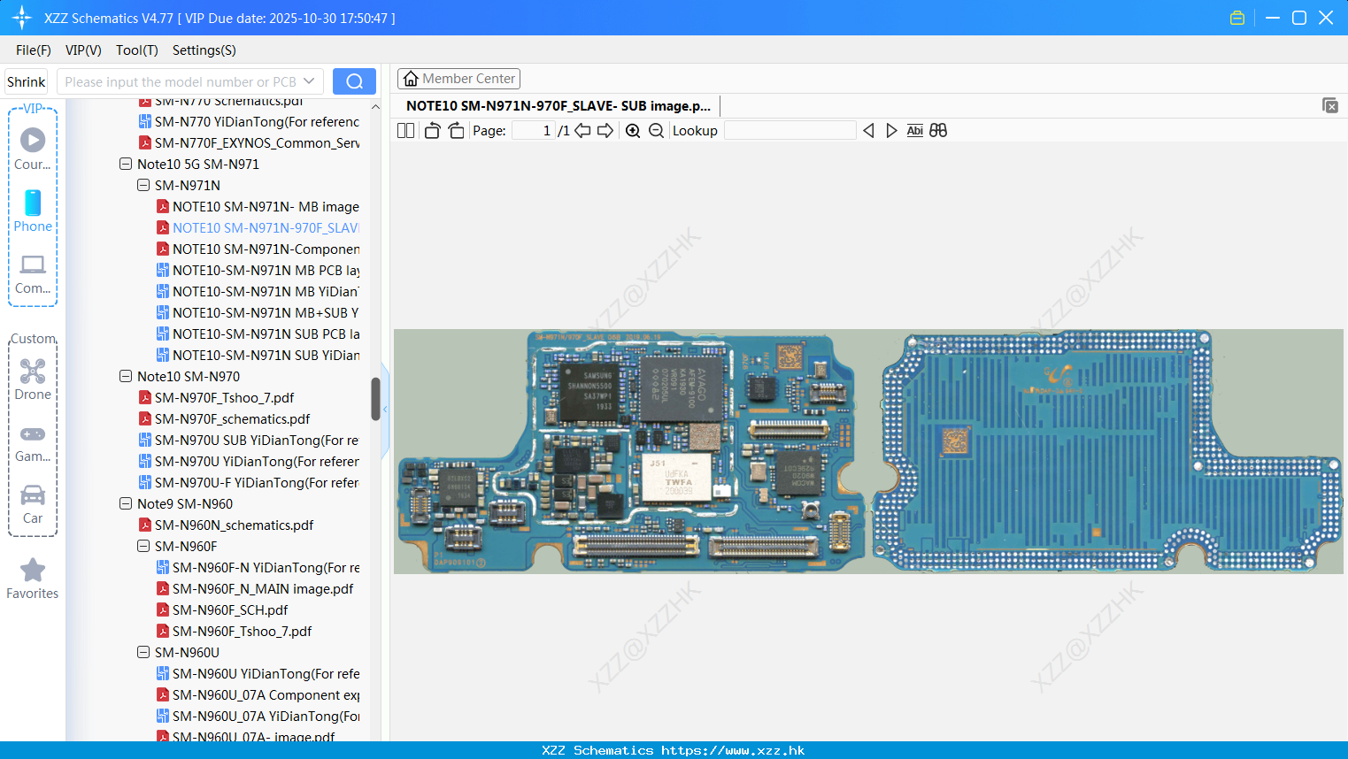 Samsung NOTE10 SM-N971N-970F_SLAVE- SUB Image